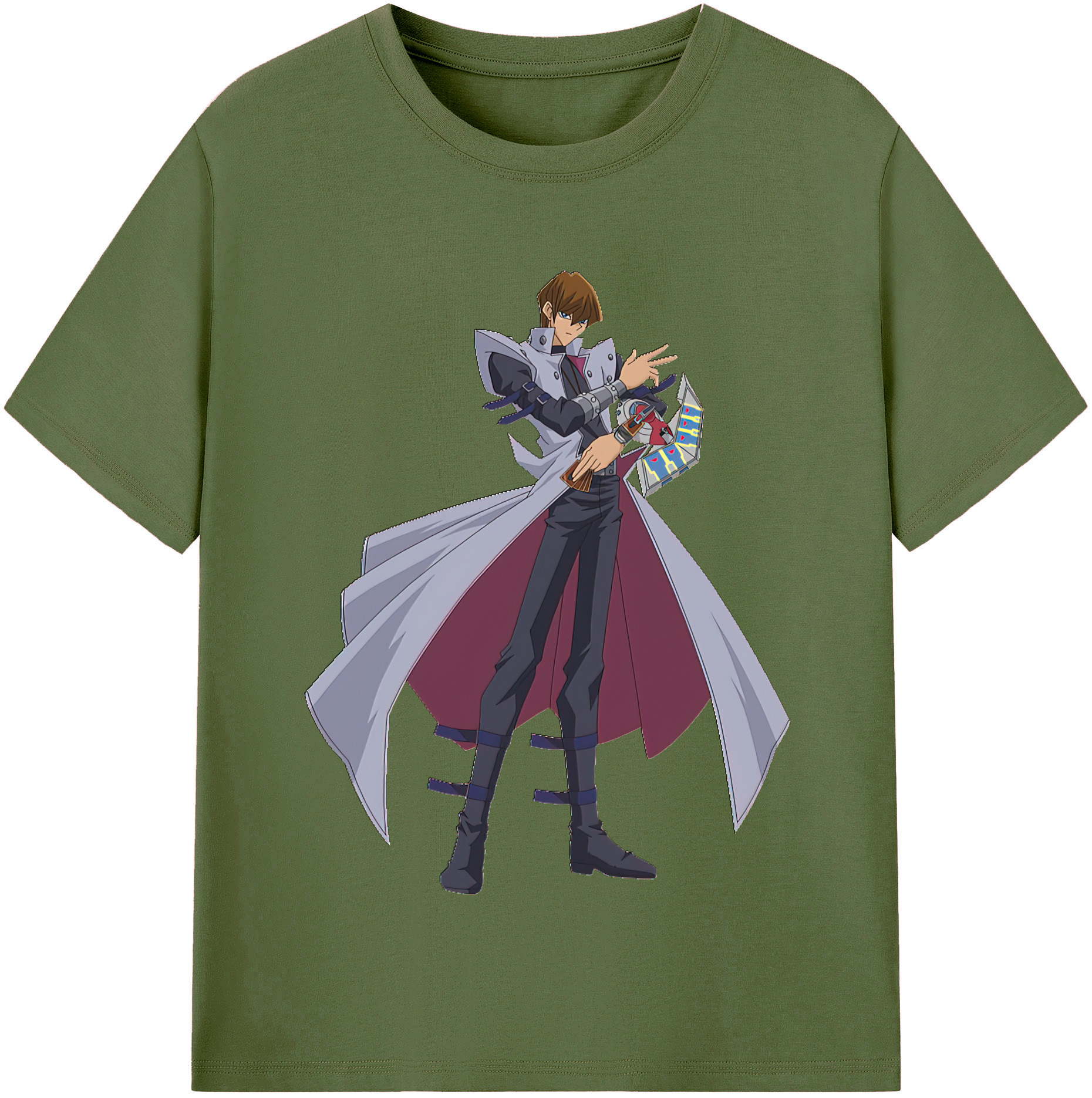 （画像用） 遊☆戯☆王 Yu-Gi-Oh! 綿100％半袖Tシャツ（フロントプリント）